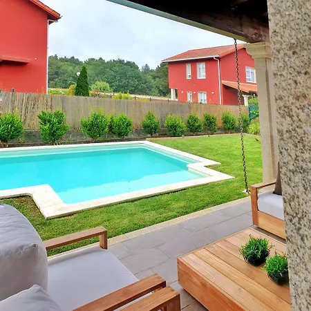 Σπίτι διακοπών Casa Con Piscina Riosar Santiago *